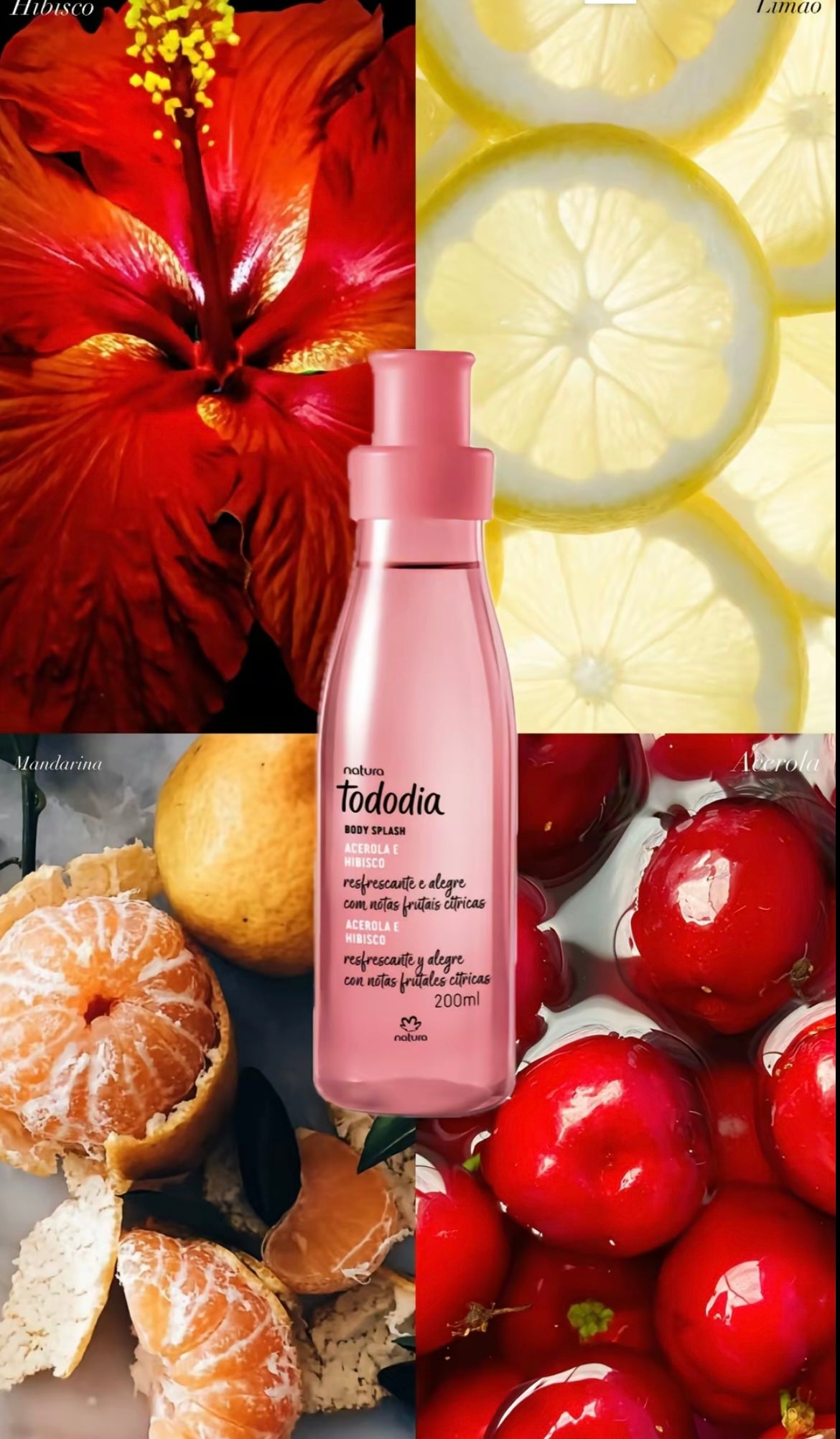 Body Splash tododia NATURA 200ml