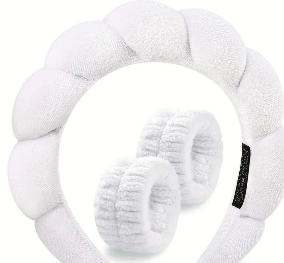 Diadema con muñequeras