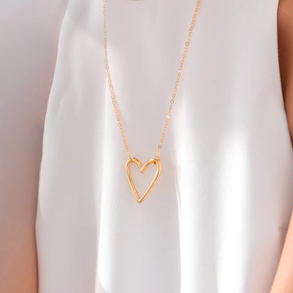 Cadena Larga de Corazón