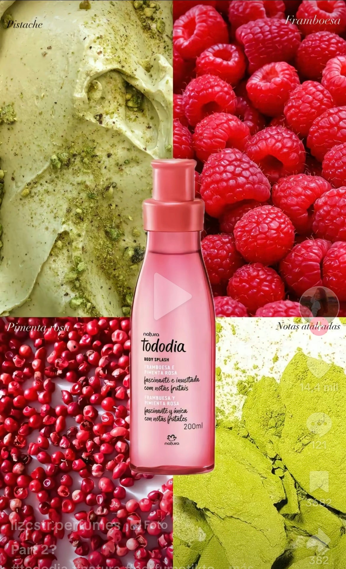 Body Splash tododia NATURA 200ml