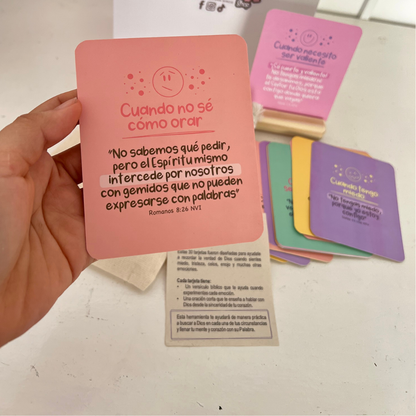 TARJETAS PARA MANEJO DE EMOCIONES EN NIÑOS