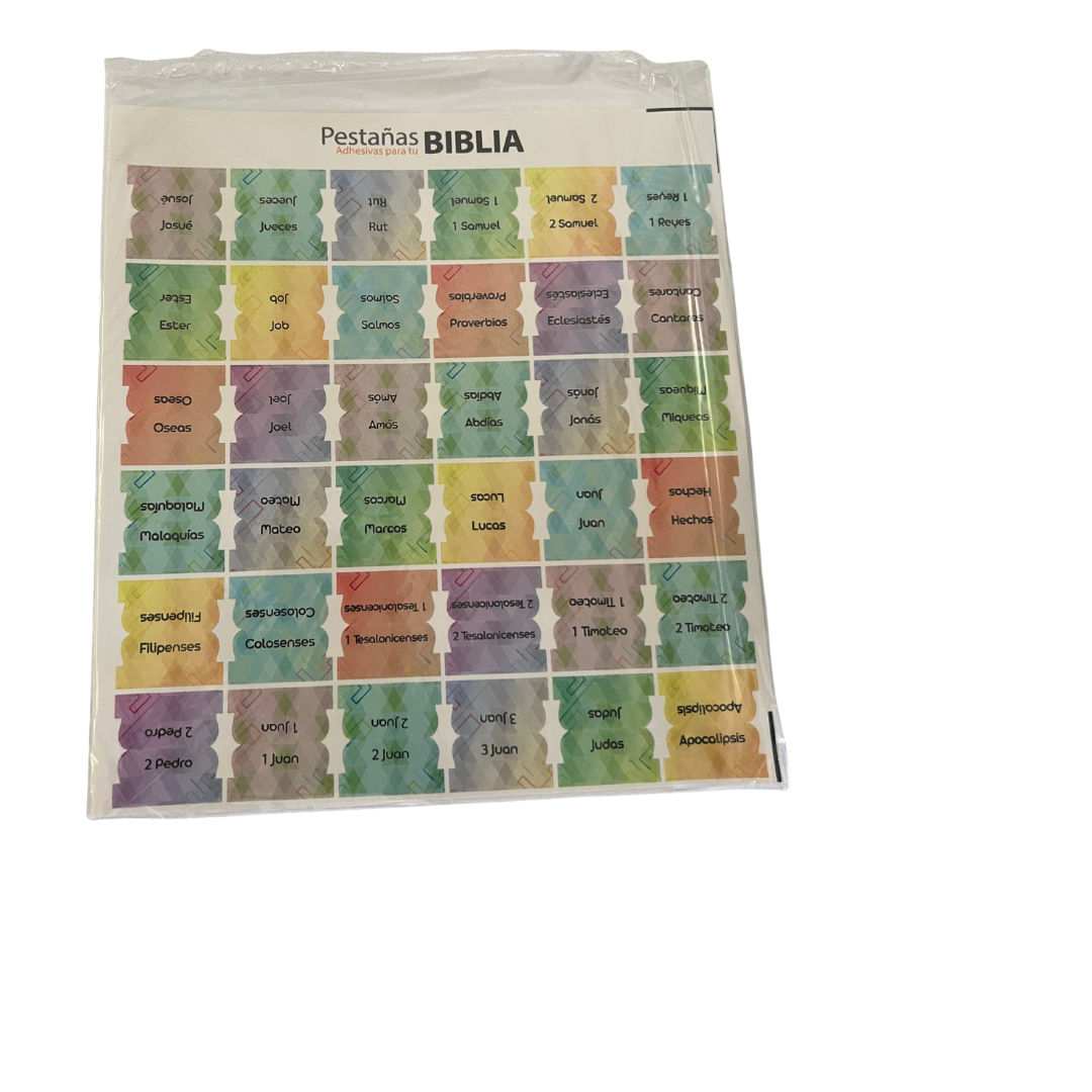 TABS PARA LIBROS EN LA BIBLIA