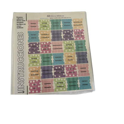 TABS PARA LIBROS EN LA BIBLIA