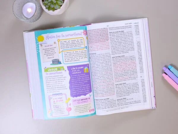 BIBLIA DE PROMESAS PARA NIÑAS (NTV)
