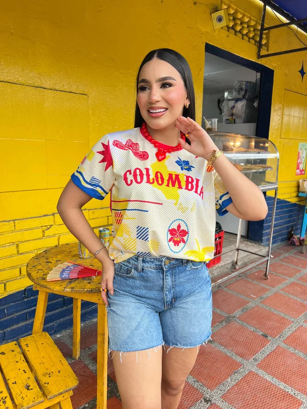 CAMISETA ORGULLO TRICOLOR
