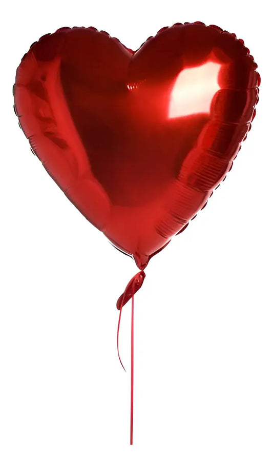 GLOBO METALIZADO CORAZÓN