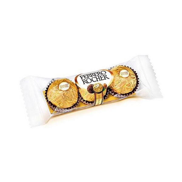 CHOCOLATE FERRERO ROCHER x 3und