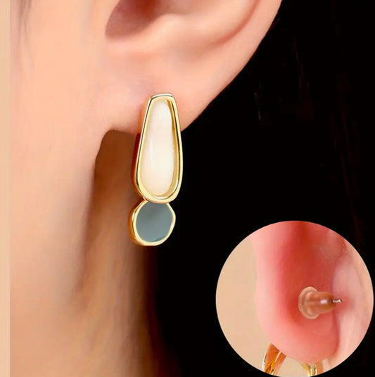 Seguro para arete Refuerzo de Lóbulo x5 pares