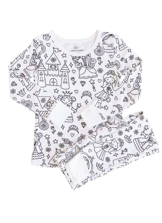 PIJAMA PARA COLOREAR
