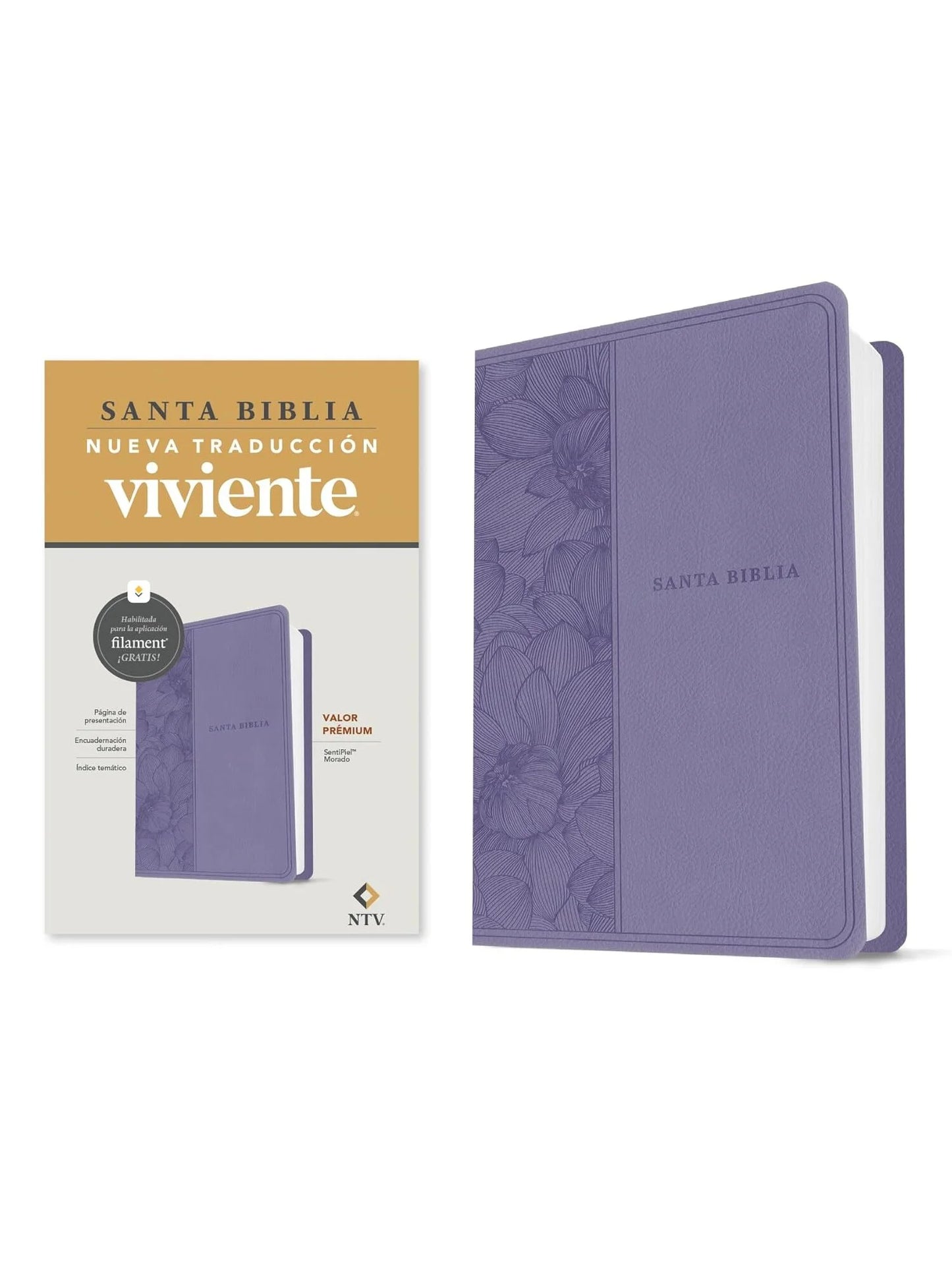 BIBLIA PREMIUM LILA (NTV)