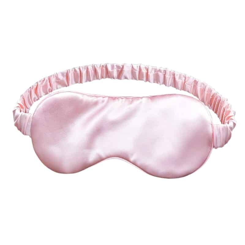 Antifaz de Seda Rosa